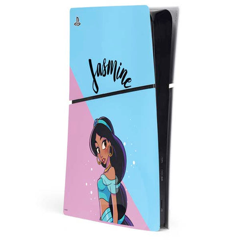Disney Jasmine PS5 Slim Digital Edition Console Skin