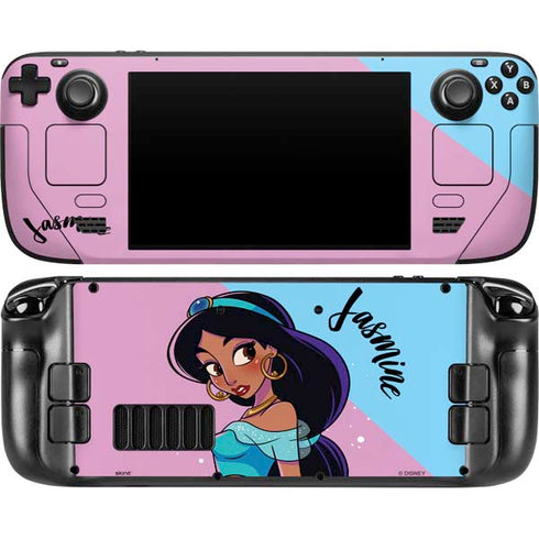 Disney Jasmine Steam Deck Handheld Gaming Computer OLED Skin