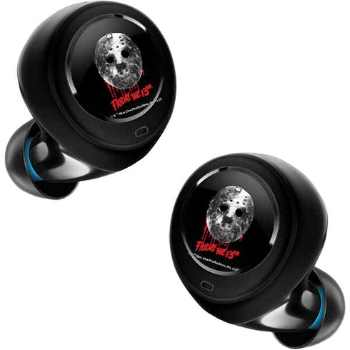 Warner Bros Friday the 13th Jason Voorhees Dripping Mask Amazon Echo Buds Skin