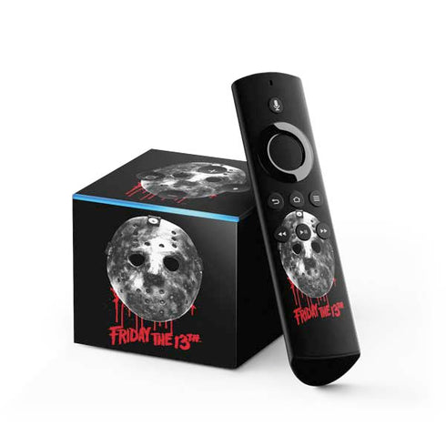 Warner Bros Friday the 13th Jason Voorhees Dripping Mask Fire TV Cube Skin