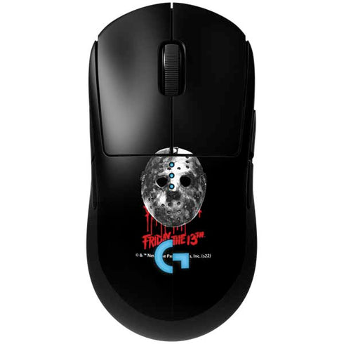 Warner Bros Friday the 13th Jason Voorhees Dripping Mask G Pro Wireless Gaming Mouse Skin