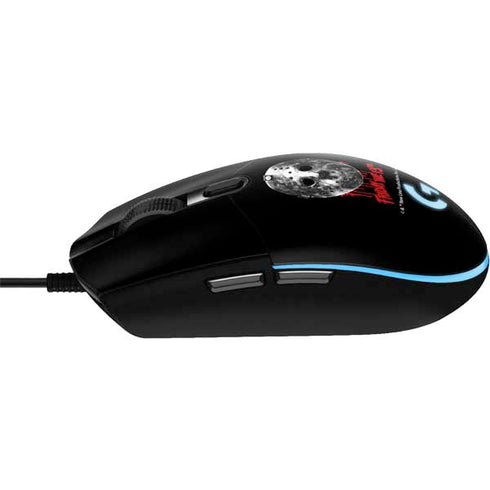 Warner Bros Friday the 13th Jason Voorhees Dripping Mask G203 Prodigy RGB Wired Gaming Mouse Skin