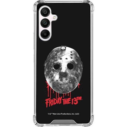 Warner Bros Friday the 13th Jason Voorhees Dripping Mask Galaxy A16 5G Clear Case