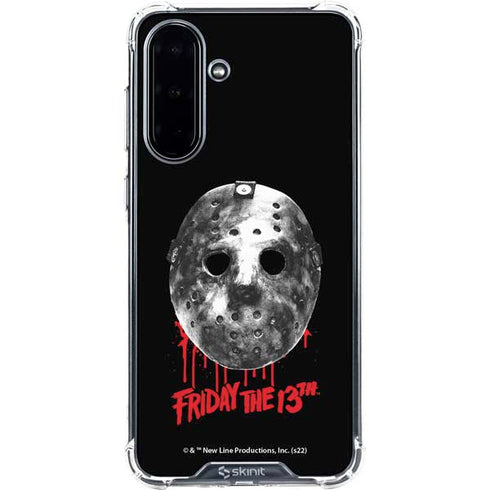 Warner Bros Friday the 13th Jason Voorhees Dripping Mask Galaxy A36 5G Clear Case