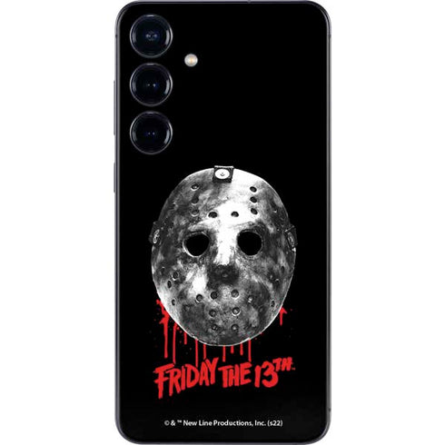 Warner Bros Friday the 13th Jason Voorhees Dripping Mask Galaxy S25 Plus Skin