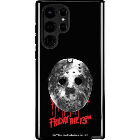 Warner Bros Friday the 13th Jason Voorhees Dripping Mask Galaxy S25 Ultra Impact Case