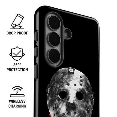 Warner Bros Friday the 13th Jason Voorhees Dripping Mask Galaxy S26 Impact Case