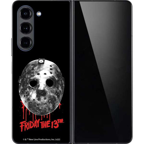 Warner Bros Friday the 13th Jason Voorhees Dripping Mask Galaxy Z Fold5 5G Skin