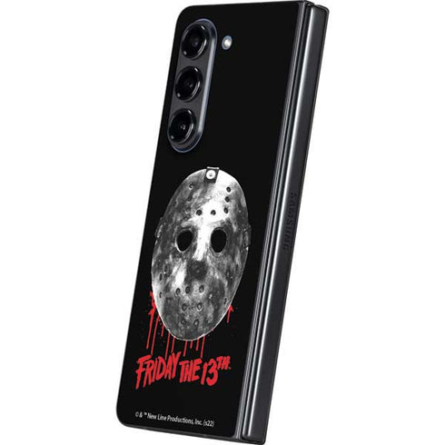 Warner Bros Friday the 13th Jason Voorhees Dripping Mask Galaxy Z Fold5 5G Skin