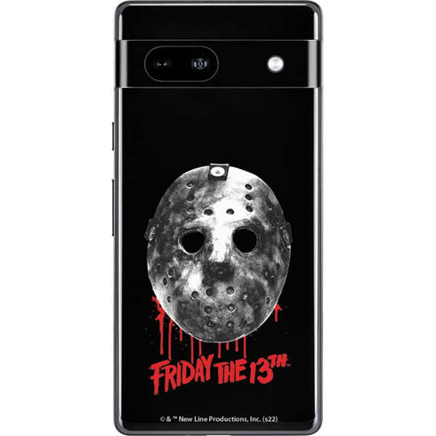 Warner Bros Friday the 13th Jason Voorhees Dripping Mask Google Pixel 7a Skin