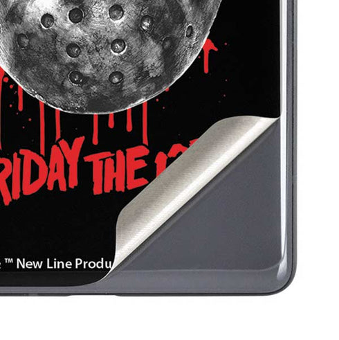 Warner Bros Friday the 13th Jason Voorhees Dripping Mask Google Pixel 7a Skin