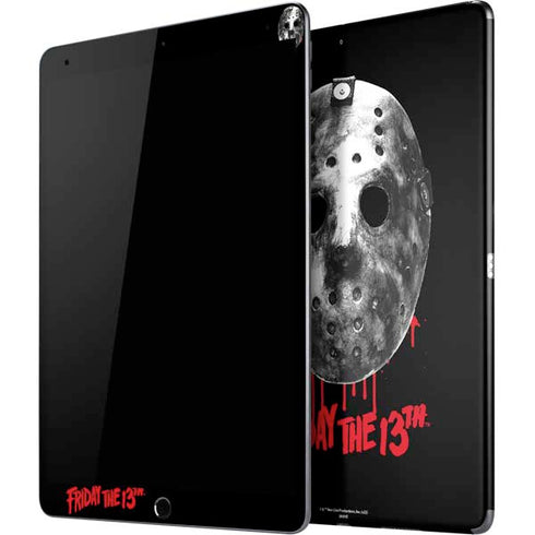 Warner Bros Friday the 13th Jason Voorhees Dripping Mask iPad Skins