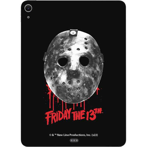 Warner Bros Friday the 13th Jason Voorhees Dripping Mask Apple iPad Air Skin