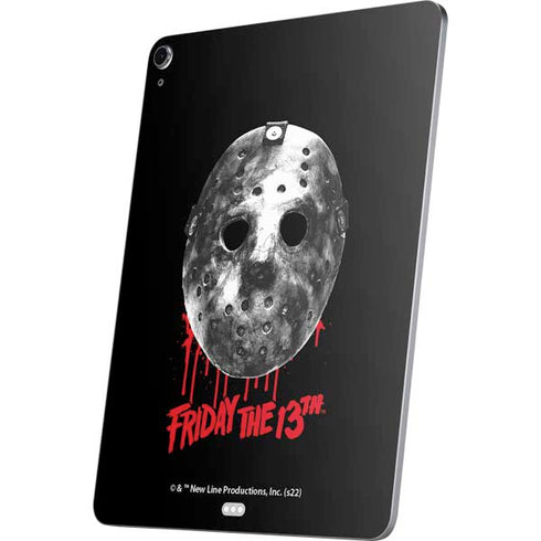 Warner Bros Friday the 13th Jason Voorhees Dripping Mask Apple iPad Air Skin