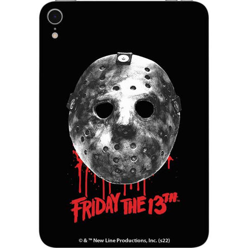Warner Bros Friday the 13th Jason Voorhees Dripping Mask Apple iPad Mini Skin