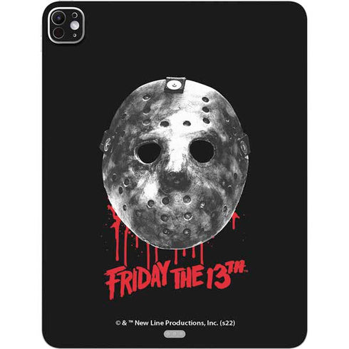 Warner Bros Friday the 13th Jason Voorhees Dripping Mask iPad Pro 13in M4 (2024) Skin