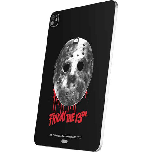 Warner Bros Friday the 13th Jason Voorhees Dripping Mask iPad Pro 13in M4 (2024) Skin