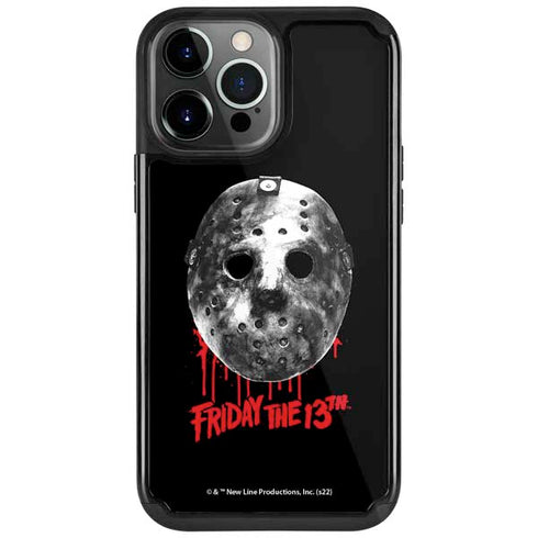 Warner Bros Friday the 13th Jason Voorhees Dripping Mask iPhone Cases