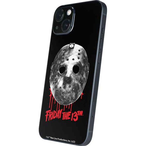 Warner Bros Friday the 13th Jason Voorhees Dripping Mask iPhone Skins