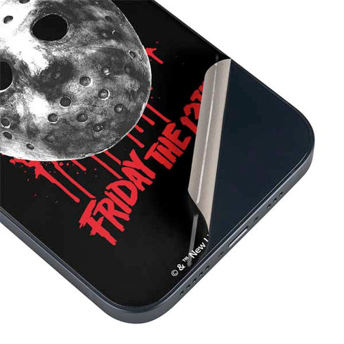 Warner Bros Friday the 13th Jason Voorhees Dripping Mask iPhone Skins