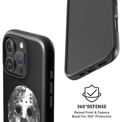Warner Bros Friday the 13th Jason Voorhees Dripping Mask iPhone 16 Pro Magsafe Impact Case