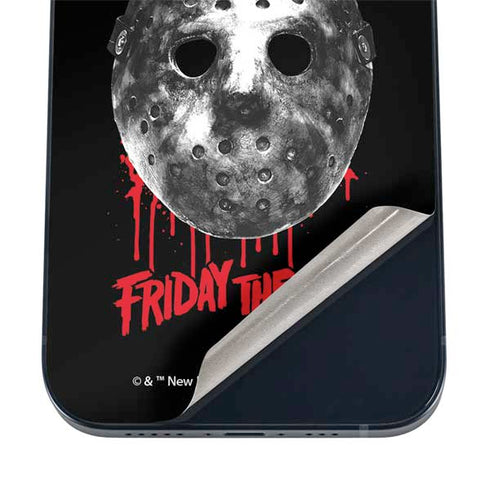 Warner Bros Friday the 13th Jason Voorhees Dripping Mask iPhone 16 Skin
