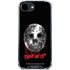 Warner Bros Friday the 13th Jason Voorhees Dripping Mask iPhone 16e Clear Case