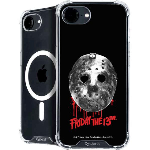Warner Bros Friday the 13th Jason Voorhees Dripping Mask iPhone 16e MagSafe Case