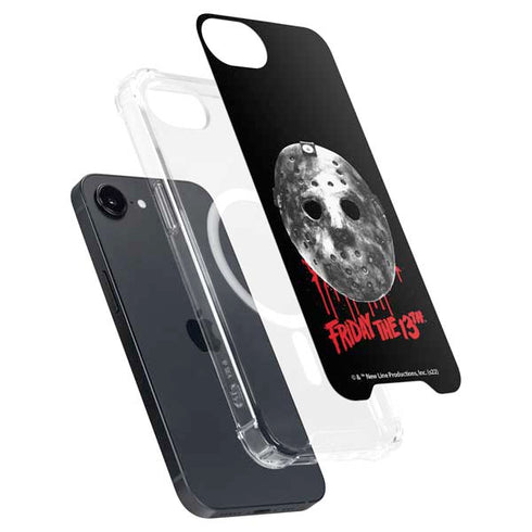 Warner Bros Friday the 13th Jason Voorhees Dripping Mask iPhone 16e MagSafe Case