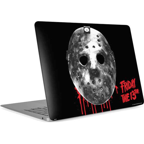 Warner Bros Friday the 13th Jason Voorhees Dripping Mask Apple MacBook Air Skin
