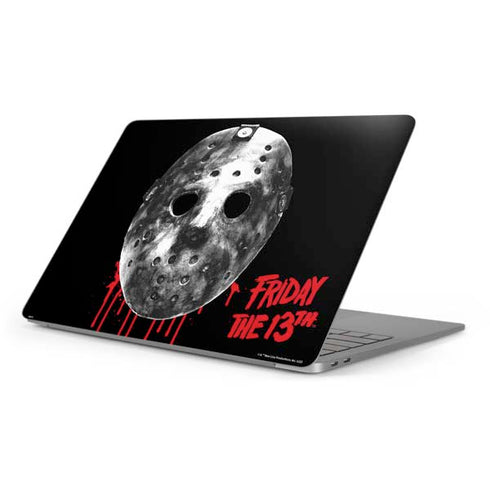 Warner Bros Friday the 13th Jason Voorhees Dripping Mask Apple MacBook Pro 16-inch Skin