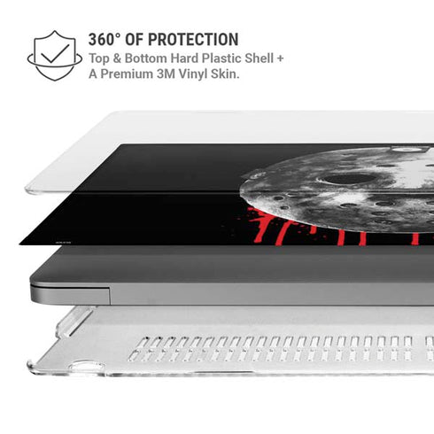 Warner Bros Friday the 13th Jason Voorhees Dripping Mask MacBook Cases