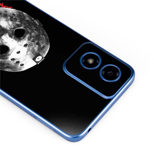Warner Bros Friday the 13th Jason Voorhees Dripping Mask Moto G Play 4G (2024) Skin