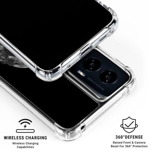 Warner Bros Friday the 13th Jason Voorhees Dripping Mask Moto G Power 5G (2024) Clear Case