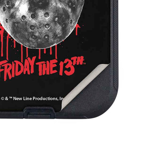 Warner Bros Friday the 13th Jason Voorhees Dripping Mask Otterbox Defender iPhone Skin