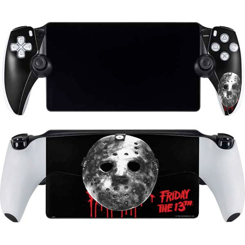 Warner Bros Friday the 13th Jason Voorhees Dripping Mask PlayStation PS5 Skins