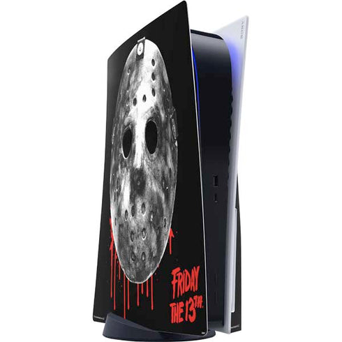 Warner Bros Friday the 13th Jason Voorhees Dripping Mask PlayStation PS5 Skins