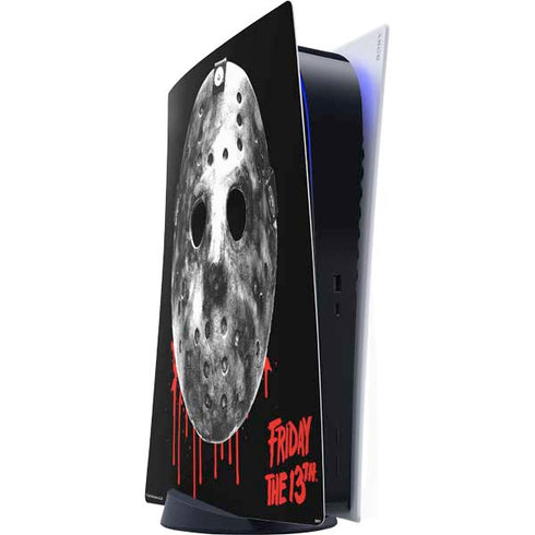 Warner Bros Friday the 13th Jason Voorhees Dripping Mask PlayStation PS5 Skins