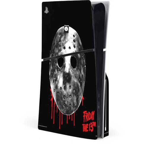 Warner Bros Friday the 13th Jason Voorhees Dripping Mask PlayStation PS5 Skins
