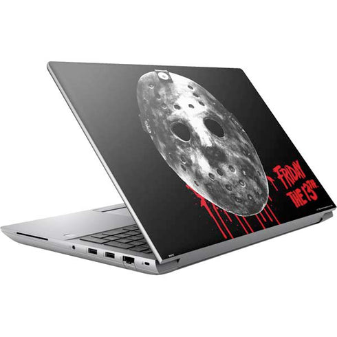 Warner Bros Friday the 13th Jason Voorhees Dripping Mask HP ZBook Fury 16 G10 Skin