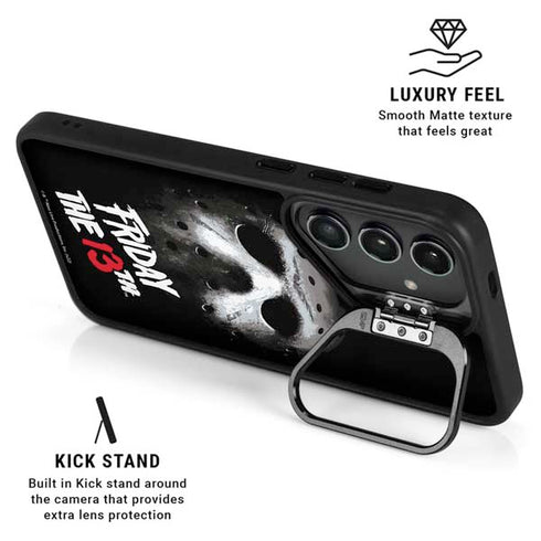 Warner Bros Friday the 13th Jason Voorhees Galaxy S24 Plus Kickstand Case