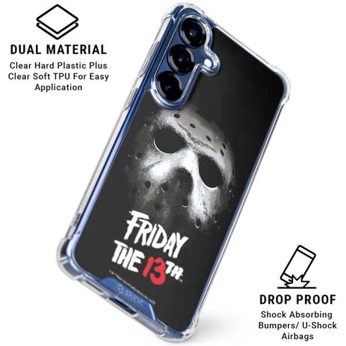 Warner Bros Friday the 13th Jason Voorhees Galaxy S25 FE Clear Case