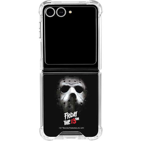 Warner Bros Friday the 13th Jason Voorhees Galaxy Z Flip7 Clear Case