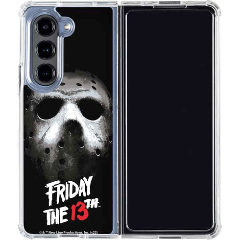 Warner Bros Friday the 13th Jason Voorhees Galaxy Z Fold5 5G Clear Case