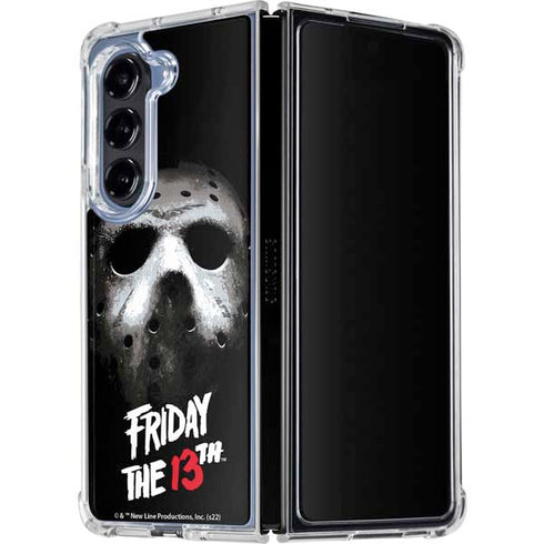 Warner Bros Friday the 13th Jason Voorhees Galaxy Z Fold5 5G Clear Case