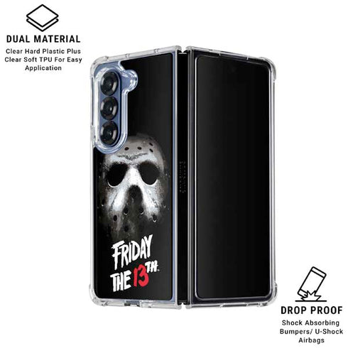 Warner Bros Friday the 13th Jason Voorhees Galaxy Z Fold6 Clear Case