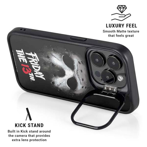 Warner Bros Friday the 13th Jason Voorhees iPhone 13 Pro Kickstand Case