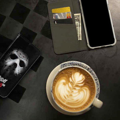 Warner Bros Friday the 13th Jason Voorhees iPhone 15 Plus Folio Case