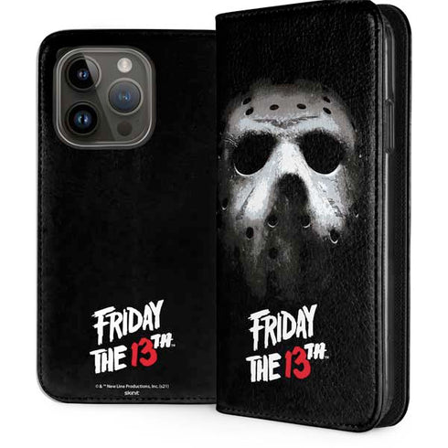 Warner Bros Friday the 13th Jason Voorhees iPhone 15 Pro Folio Case