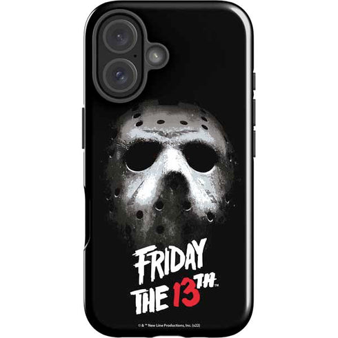 Warner Bros Friday the 13th Jason Voorhees iPhone 16 Plus Impact Case